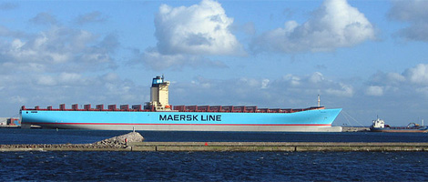 Verdens største containerskip